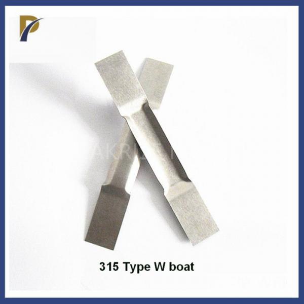 Quality #510 Thermal Tungsten Evaporation Boat ASTM B 770 Standard Evaporation Material for sale