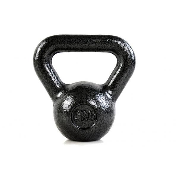 Quality Customized Logo Weightlifting Black Cast Iron Kettlebell For Men Women for sale