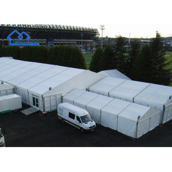 Quality Winter Commercial Warehouse Storage Tent Waterproof White Color Outdoor for sale