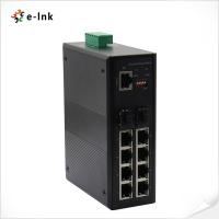 China Industrial Ethernet POE Switch 8 Gigabit RJ45 Ports 2 Gigabit SFP Ports factory
