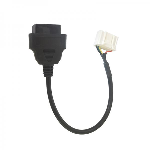 Quality Female 20 Pin OBD2 Adapter Cable Practical Black Color For Automotive for sale