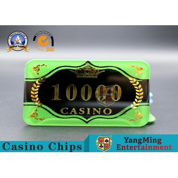 Quality Custom Ceramic Clay And Plastic Casino Poker Chips With Custom Logo YM- CP030-31 for sale