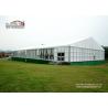 China White Aluminum and PVC Luxury Wedding Tents with Solid Sidewalls for 500 People Capacity Weddings and Parties factory