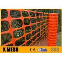 China Snow Plastic Mesh Fence Roll 2.5 Inch X 1.75 Inch Mesh Size 48 Inch Width 50 Feet Length factory