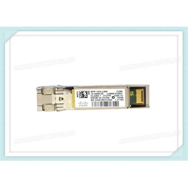 Quality SFP-10G-LRM Plug - In Cisco Switch Fiber Module 1310 Nm Wavelength Digital for sale