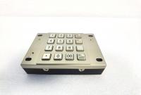 China RoHS Stainless Steel Cash Machine Pin Pad 16 Keycaps ATM Pin Keypad factory