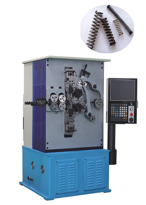 China Low Noise Zig Zag Spring Machine , Wire Forming Equipment For Compression Springs factory