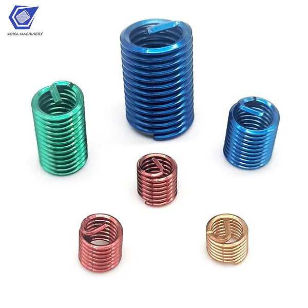 Thread Insert Fastener Dry Film Lubrication Tanged Wire Thread Insert Helicoil Screw Fasteners ...