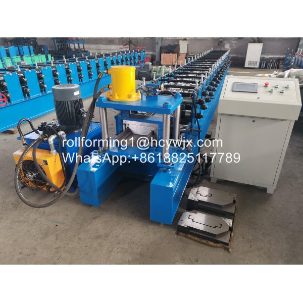Quality 15KW China Driving PLC Control Door Frame Roll Forming Machine for sale