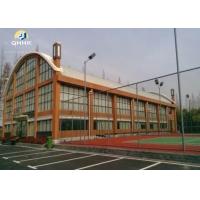 China QHHK Customizable Metal Buildings , Stadium Steel Structure  GB/AISC/EN/JIS  Standard factory