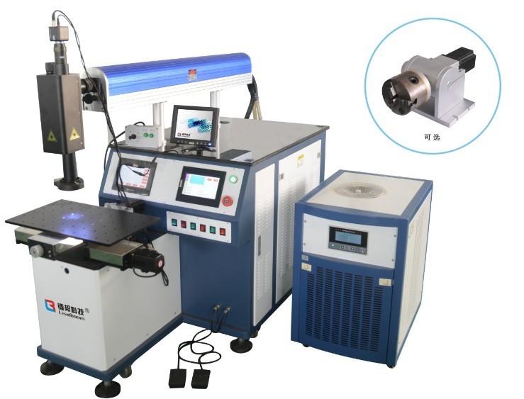 China High Precision Automatic Laser Welding Machine 200W With CCD Monitoring System factory