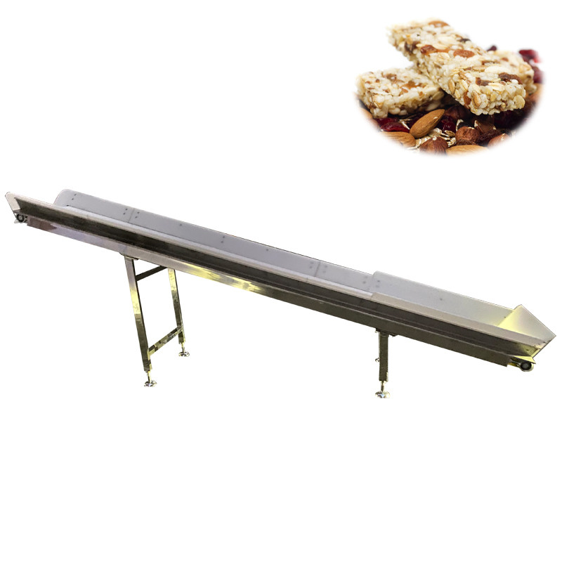 China P401 Food bar press machine Crispy rice cereal granola nuts based automatic slab bar forming machine factory