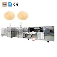 China Digital Display Waffle Cone Production Line Baking Machine For Obleas Wafer Production factory