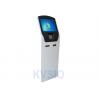 China Debit / Credit Card Self Payment Kiosk Cash Acceptor Design High Safety Performance factory