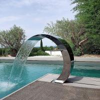 China Stainless Steel Swimming Pool Accessories SPA Head Equipment Massage Fountains Waterfall 25m3/h factory