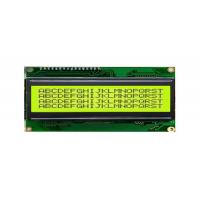 China 20 X 4 2004A LCM LCD Display Yellow - Green Screen 98 X 60 X 13.5mm Outline Size  factory