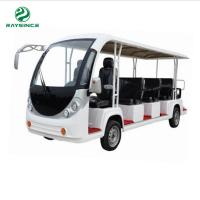 China Qingdao Wholesales price city bus New Energy electric tourist car fourteen seater electric passenger bus factory