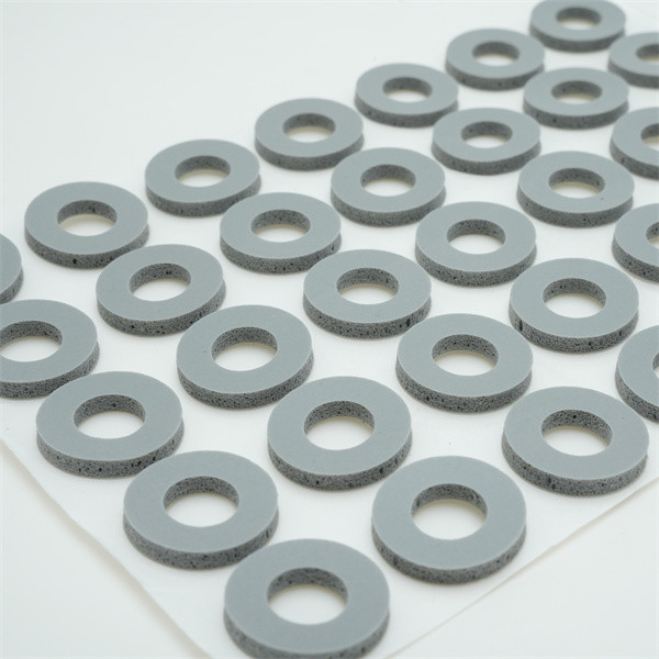 Quality Fire Retardant Rubber Seal Ring Silicone Foam Seal 400bar Pressure for sale