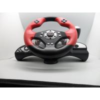China Foot Pedal Video Game Steering Wheel Dual Vibration 2 Meter Cable For PC PC360 P2 P3 factory