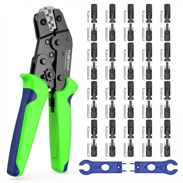 Quality Anti Abrasion PV Solar Crimping Tool Kit Portable Alloy Material for sale