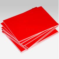 China UV Resistant Red Foam Core Board 60*45cm Painting Foam Board factory
