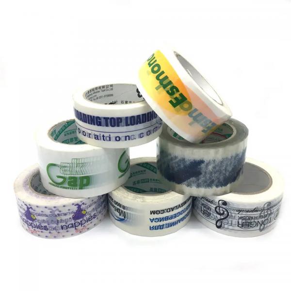 Quality Custom Logo Printed Bopp Packing Tape For Sealing Carton for sale