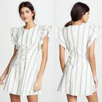 China Woman Dress Summer 2018 Striped Casual Designer Womens Dresses factory