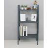 China Household Four Layers 113cm Height Steel Book Rack factory