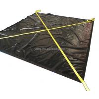 Quality Four Loops 18 Oz PVC Construction Snow Removal Tarp for sale