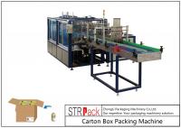 China Liquid Filling Line Carton Packing Machine For 250ML-2L Round Bottle Carton Packaging factory