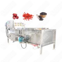 China Sus 304 Stainless Steel Orange Fruit Washing Machine Dezhou factory