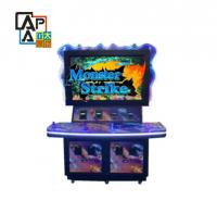 China 3-10 Players Fishing Arcade Machine Ocean / Monster Strike Multiple Fish Hunter Game Machine factory