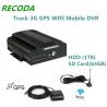 China Hard Disk Truck 3G Mobile DVR Wifi Mdvr Support 1TB Hdd And 64GB Sd Card factory