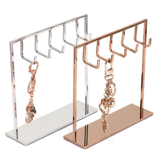 Quality Stainless Steel Bracelet Rack Stand Jewelry Holder Necklace Display Rack for sale