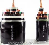 Buy cheap XLPE Insulated Black PVC Power Cable Copper / Aluminum Conductor from wholesalers