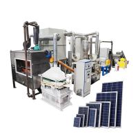 China Manufacturing Plant for Recycling Aluminum Frame Solar Cells and Photovoltaic Panels for sale