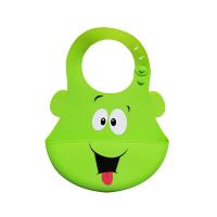 China 100 % Silicone Baby Bibs BPA Free FDA / SGS Certificated factory