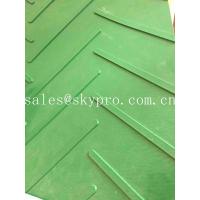 China 2mm Green PVC Conveyor Belt , High Strength PVC PU Conveyor Belt For Incline factory
