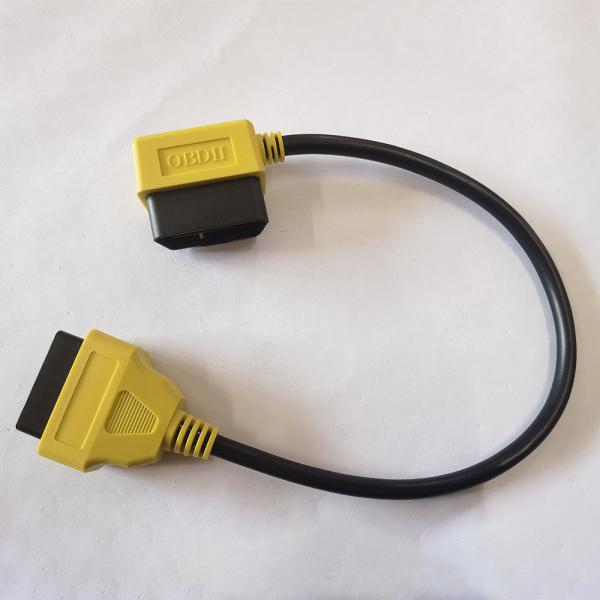 Quality Durable Universal OBD2 Extension Cable Length 0.3m Male To Female for sale