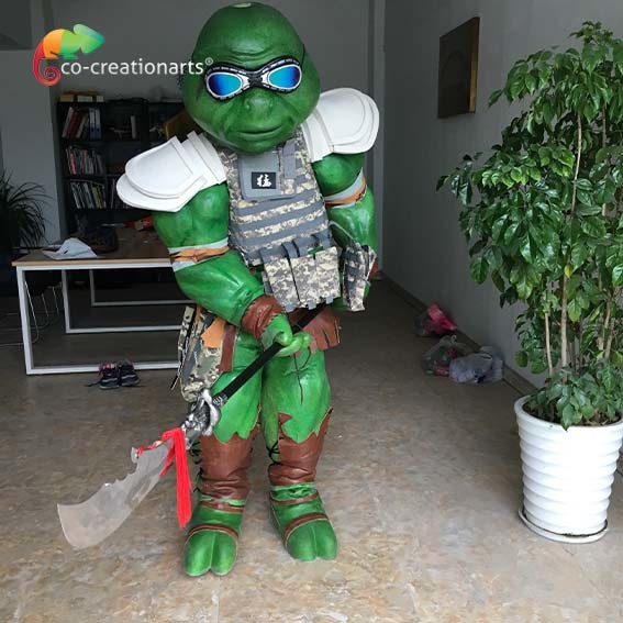 Quality Amusement Park Animatronic Suit Tortoise Costume Adults Waterproofing for sale