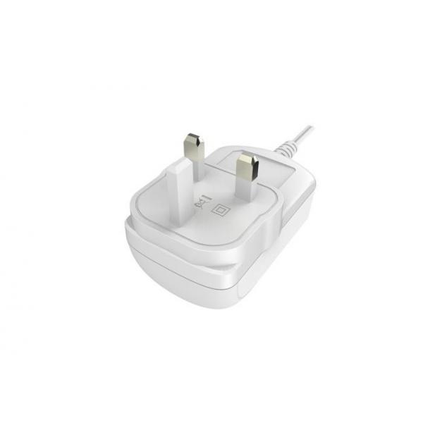 Quality White UK Plug 2A Ac Dc 12v Power Adapter Wall Mount With CE GS LVD Approval for sale