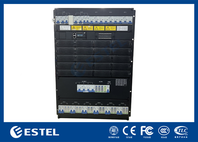 China 48v Telecom Power Supply Rack Mounted Rectifier System For Telecom Powershelves With Battery Management factory
