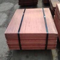 China 99.99% Pure Copper Plate Electrolytic Cathode With SGS factory