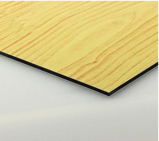 Quality 1250mm*3050mm Wooden Maple Exterior Aluminium Cladding Panels for sale