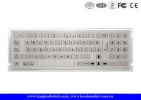 China NEMA4 79 Keys Industrial Mini Keyboard With Flush Keys And Numeric Keypad factory