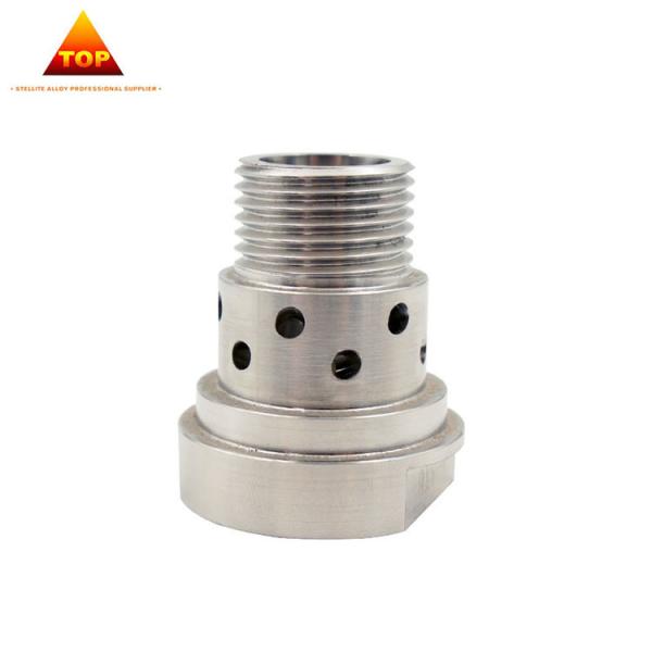 Quality High Temperature Resistance Cobalt Chrome Alloy Material Jet Spray Nozzle Spare Parts for sale