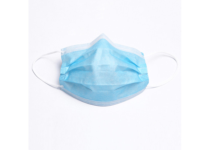 china Earloop Antibacterial Face Mask 2 Ply 3 Ply Non Woven Standard Adult Size