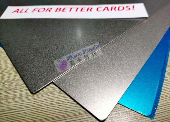 Quality Slight Grain Finish Smart Card Material Used For Plastic Card Lamination for sale
