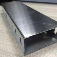 Quality OEM 201 Stainless Steel Cable Tray Rectangular Shape With Polishing Surface for sale