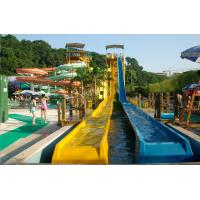 China OEM Variable Speed Race Slide, Free Fall Slide, Kids / Adults Fiberglass Water Slides factory